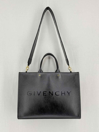 Pre - loved GIVENCHY G - Tote Black Tote Bag at Reems Closet