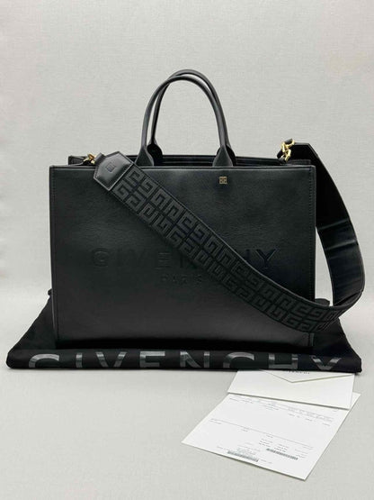 Pre - loved GIVENCHY G - Tote Black Tote Bag at Reems Closet