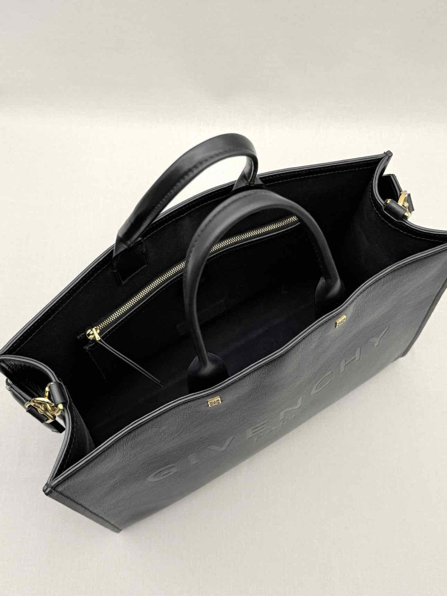 Pre - loved GIVENCHY G - Tote Black Tote Bag at Reems Closet