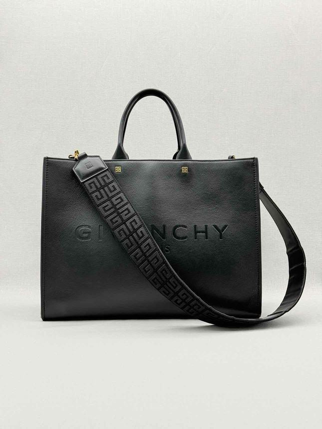 Pre - loved GIVENCHY G - Tote Black Tote Bag at Reems Closet