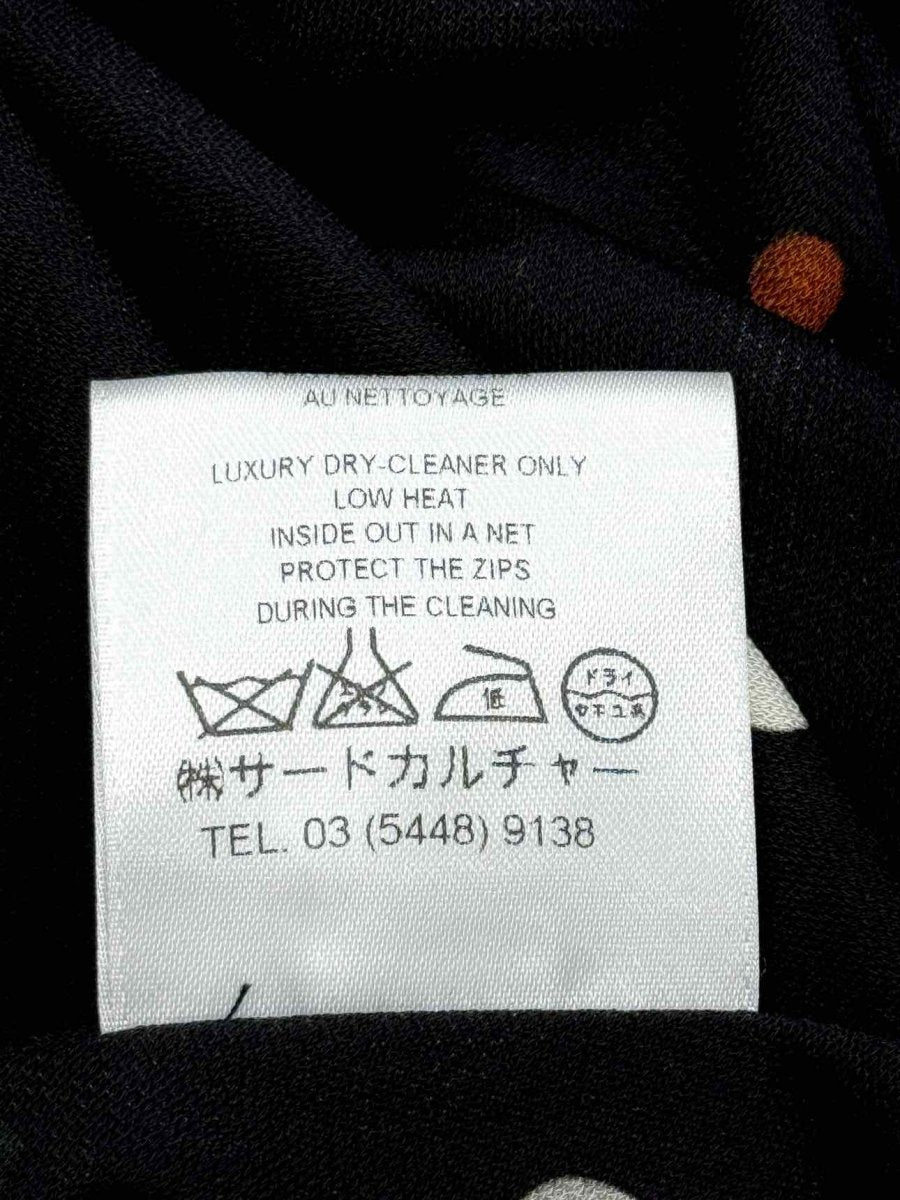 Pre - loved GIVENCHY Lunares Black w/ Multicolor Midi Dress at Reems Closet