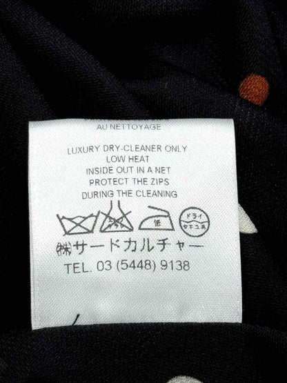 Pre - loved GIVENCHY Lunares Black w/ Multicolor Midi Dress at Reems Closet