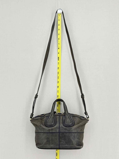 Pre - loved GIVENCHY Nightingale Grey Top Handle at Reems Closet