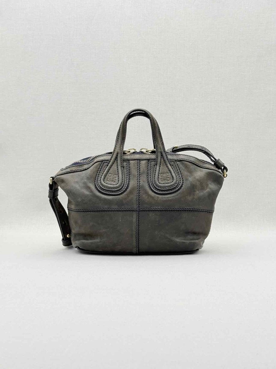 Pre - loved GIVENCHY Nightingale Grey Top Handle at Reems Closet