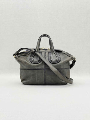 Pre - loved GIVENCHY Nightingale Grey Top Handle at Reems Closet