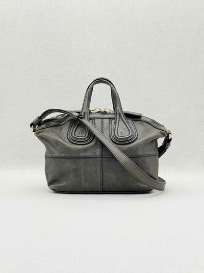 Pre - loved GIVENCHY Nightingale Grey Top Handle at Reems Closet