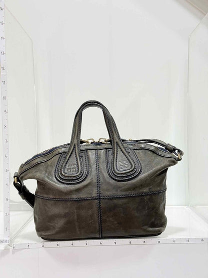 Pre - loved GIVENCHY Nightingale Grey Top Handle at Reems Closet