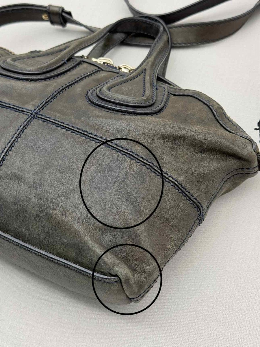Pre - loved GIVENCHY Nightingale Grey Top Handle at Reems Closet