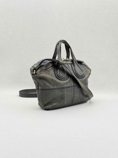 Pre - loved GIVENCHY Nightingale Grey Top Handle at Reems Closet