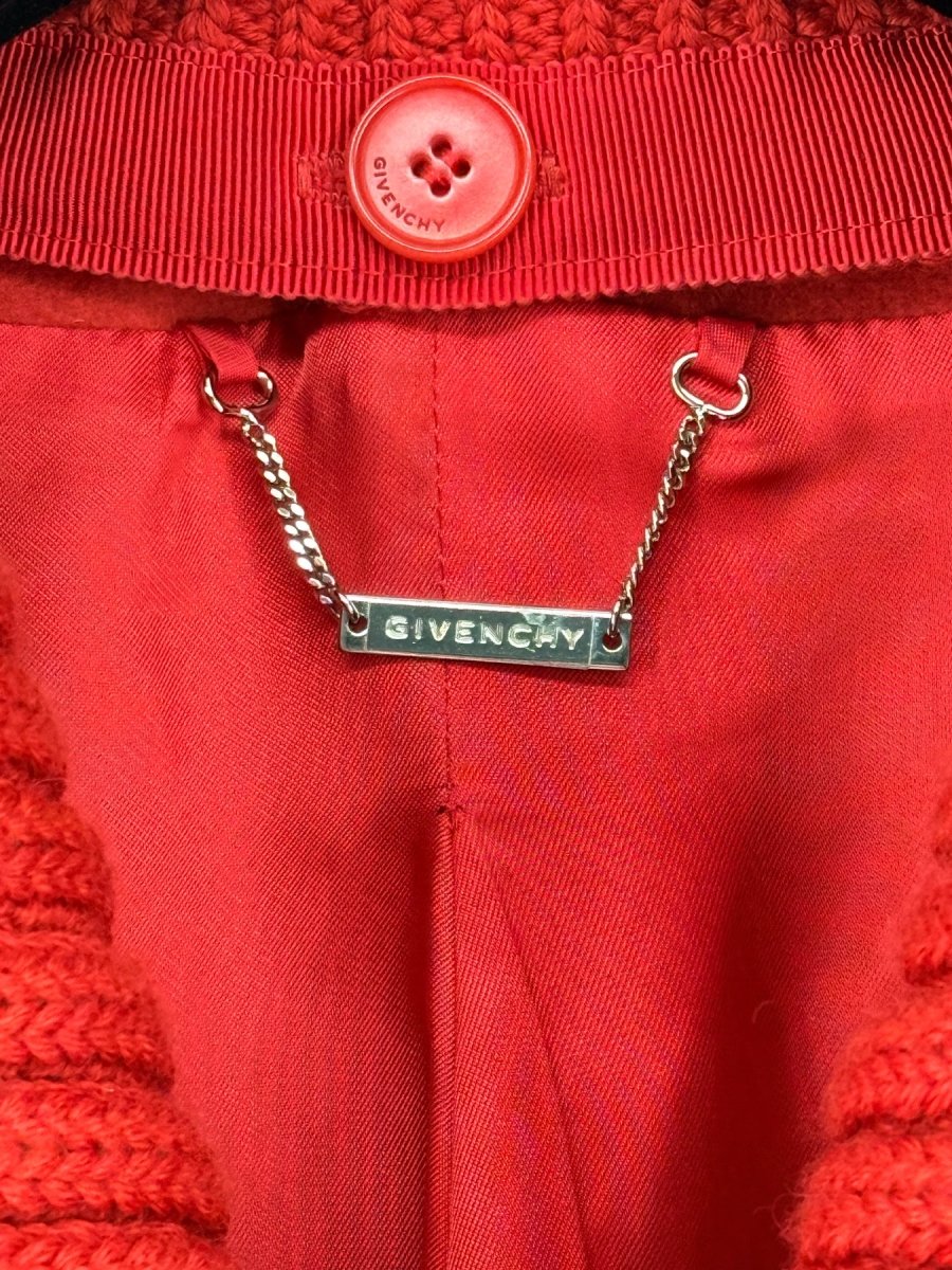 Pre - loved GIVENCHY Red Size US 8 Coat at Reems Closet