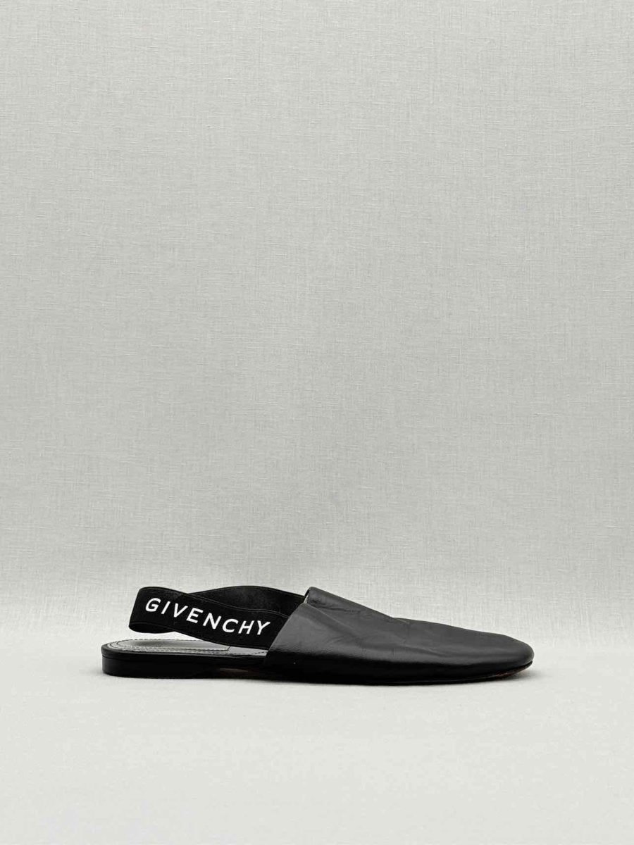 Pre - loved GIVENCHY Rivington Black Size EU 36 Slingbacks at Reems Closet