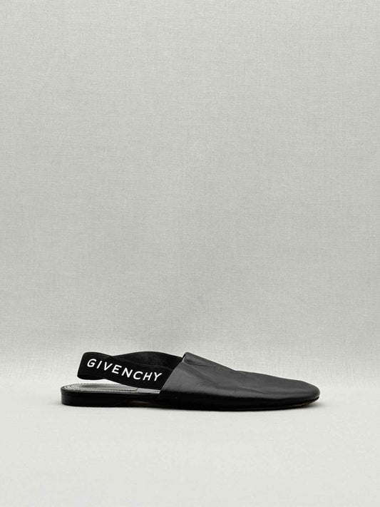 Pre - loved GIVENCHY Rivington Black Size EU 36 Slingbacks at Reems Closet