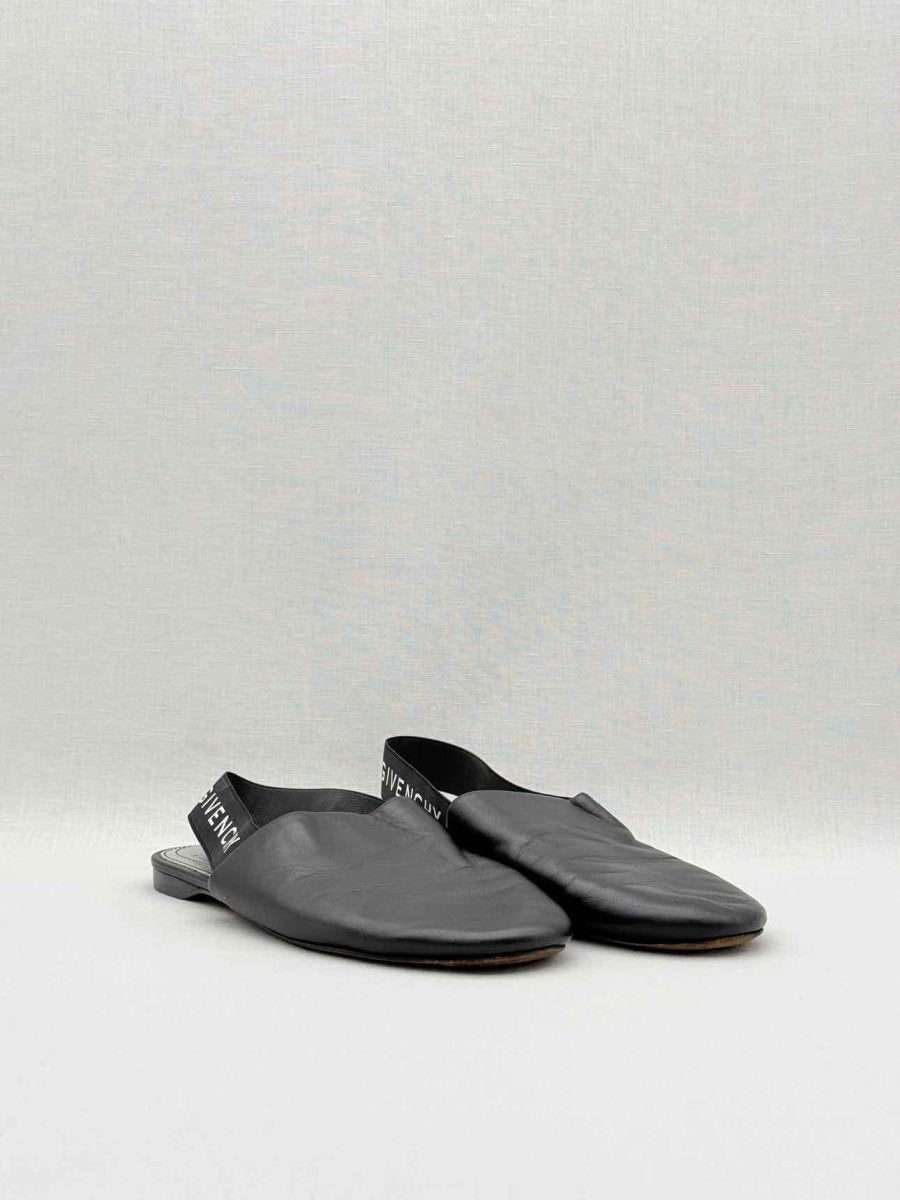 Pre - loved GIVENCHY Rivington Black Size EU 36 Slingbacks at Reems Closet