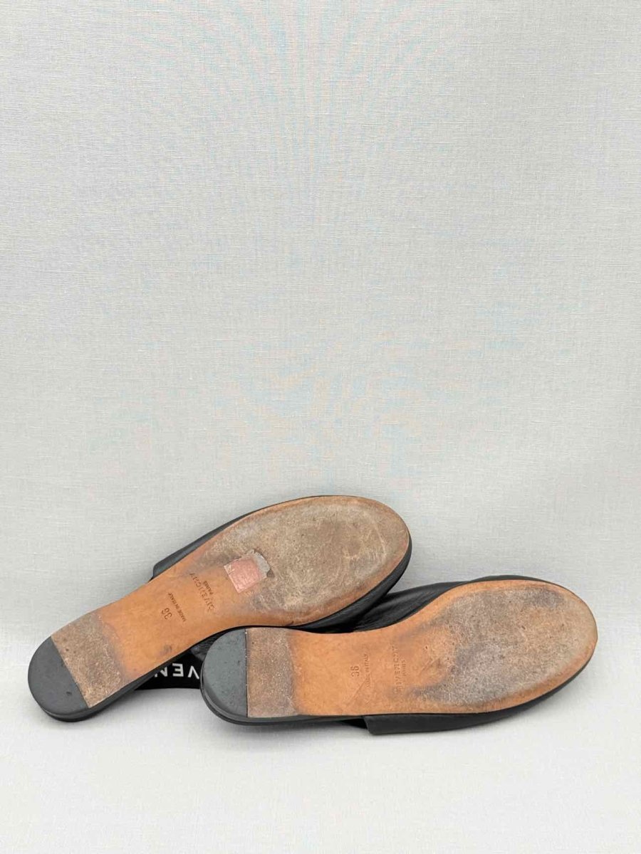 Pre - loved GIVENCHY Rivington Black Size EU 36 Slingbacks at Reems Closet