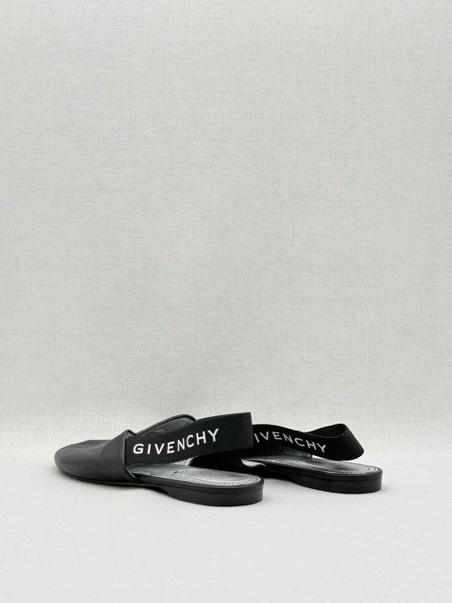 Pre - loved GIVENCHY Rivington Black Size EU 36 Slingbacks at Reems Closet