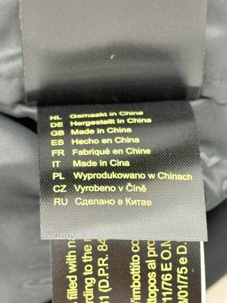 Pre - loved GOLDBERGH Metallic Quilted Size US 6 Gilet at Reems Closet