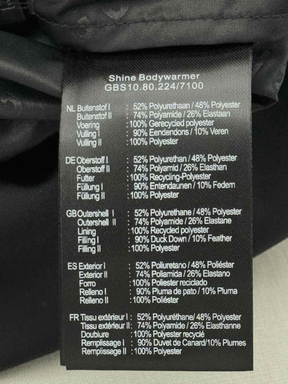 Pre - loved GOLDBERGH Metallic Quilted Size US 6 Gilet at Reems Closet