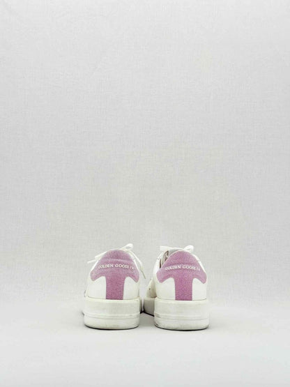 Pre - loved GOLDEN GOOSE Purestar White & Pink Size EU 40 Sneakers at Reems Closet