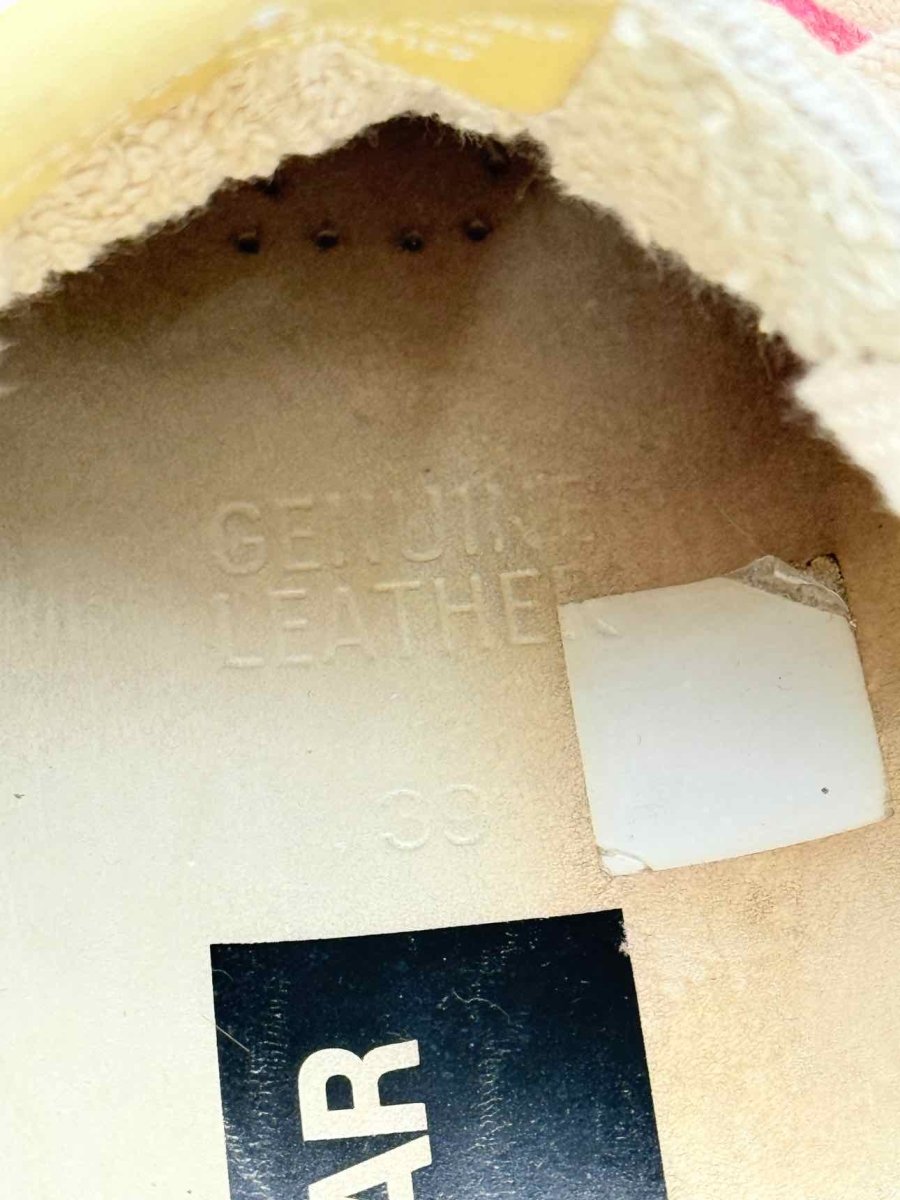 Pre - loved GOLDEN GOOSE White Multicolor Size EU 40 Sneakers at Reems Closet