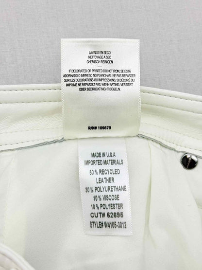 Pre - loved GOLDSIGN Off - white Size 28 Pants at Reems Closet