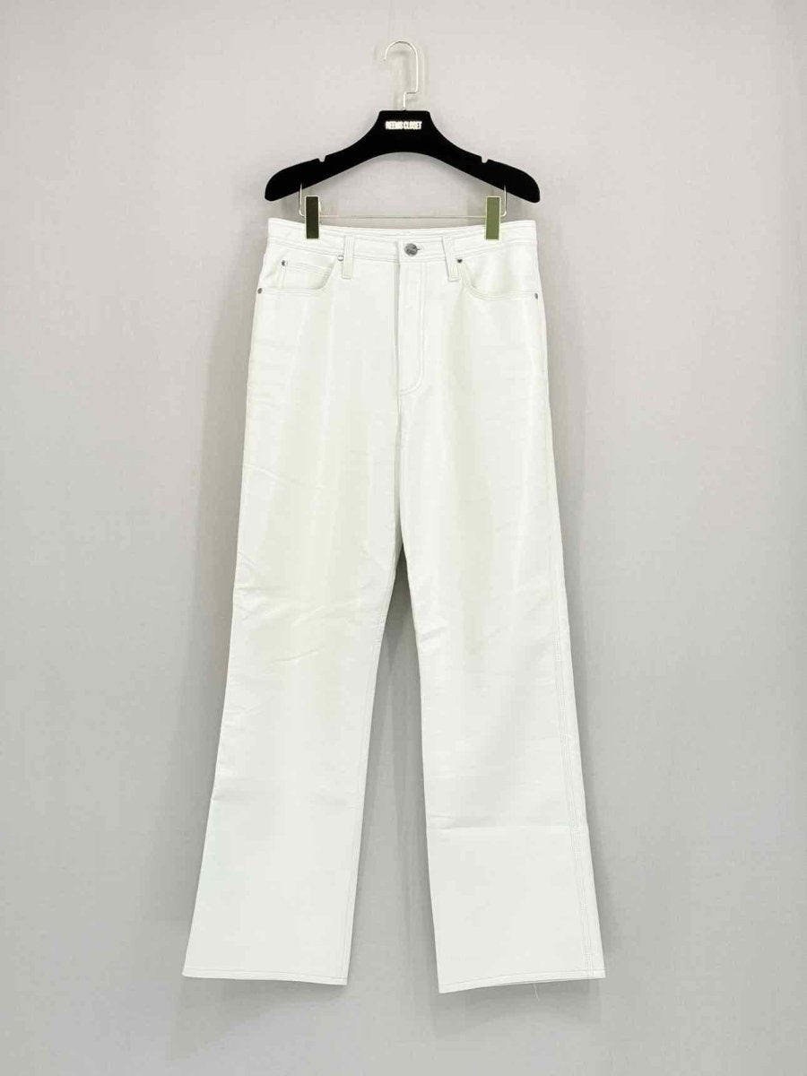 Pre - loved GOLDSIGN Off - white Size 28 Pants at Reems Closet