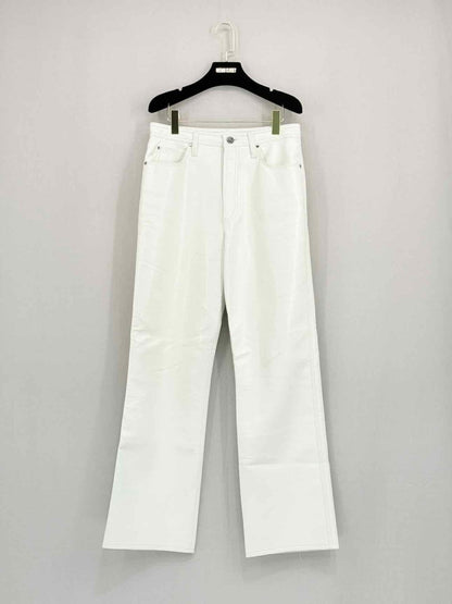 Pre - loved GOLDSIGN Off - white Size 28 Pants at Reems Closet