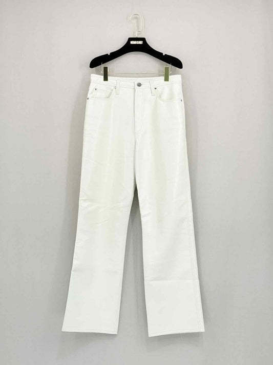 Pre - loved GOLDSIGN Off - white Size 28 Pants at Reems Closet