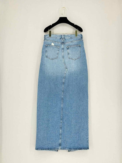 Pre - loved GOOD AMERICAN Blue Size US 8 Long Skirt at Reems Closet
