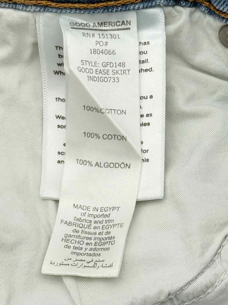 Pre-loved GOOD AMERICAN Blue Size US 8 Long Skirt at Reems Closet