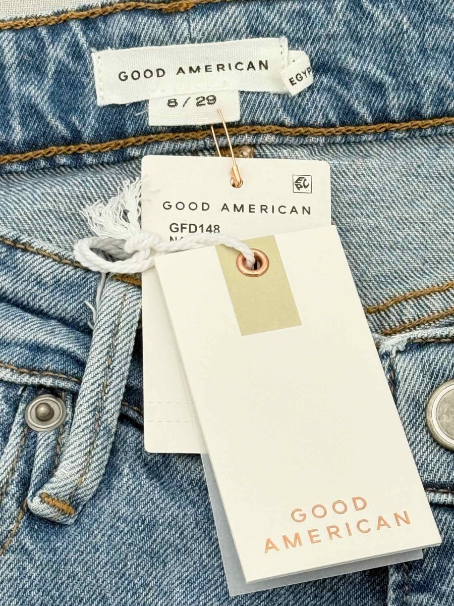 Pre - loved GOOD AMERICAN Blue Size US 8 Long Skirt at Reems Closet