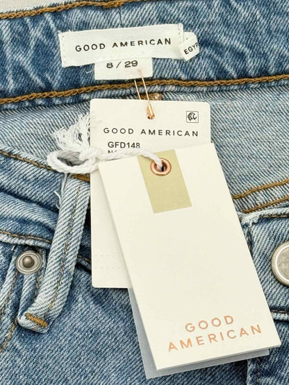 Pre - loved GOOD AMERICAN Blue Size US 8 Long Skirt at Reems Closet