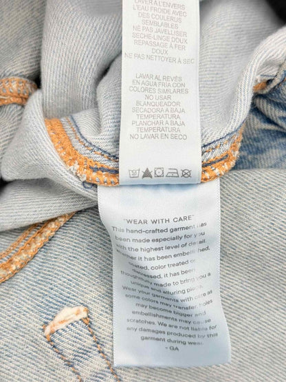 Pre - loved GOOD AMERICAN Light Blue Size Large Short Dress at Reems Closet