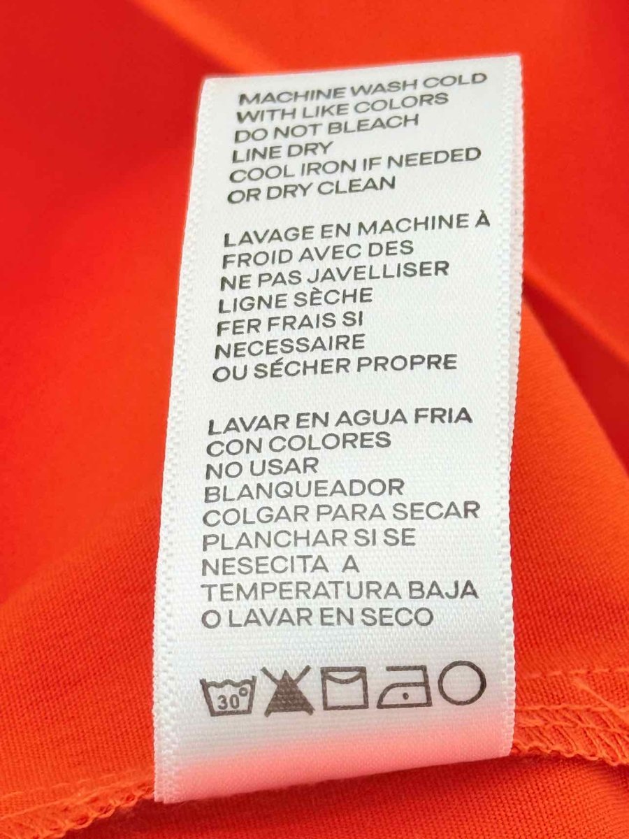 Pre - loved GOOD AMERICAN Orange Size Medium Short Dress at Reems Closet