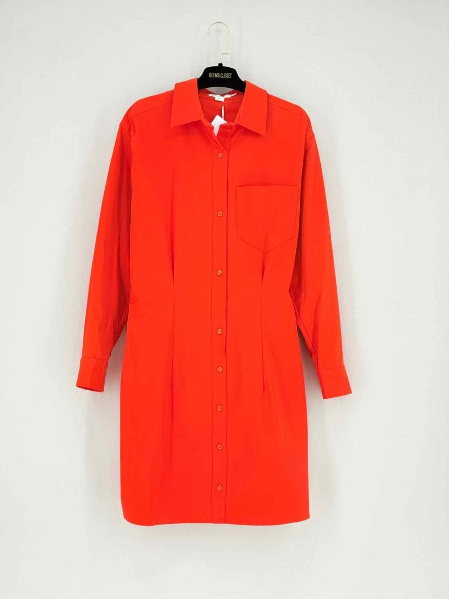 Pre - loved GOOD AMERICAN Orange Size Medium Short Dress at Reems Closet