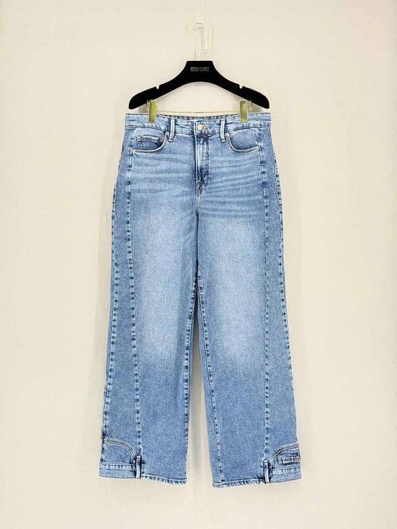 Pre-loved GOOD AMERICAN Reworked Blue Size 28 Jeans at Reems Closet