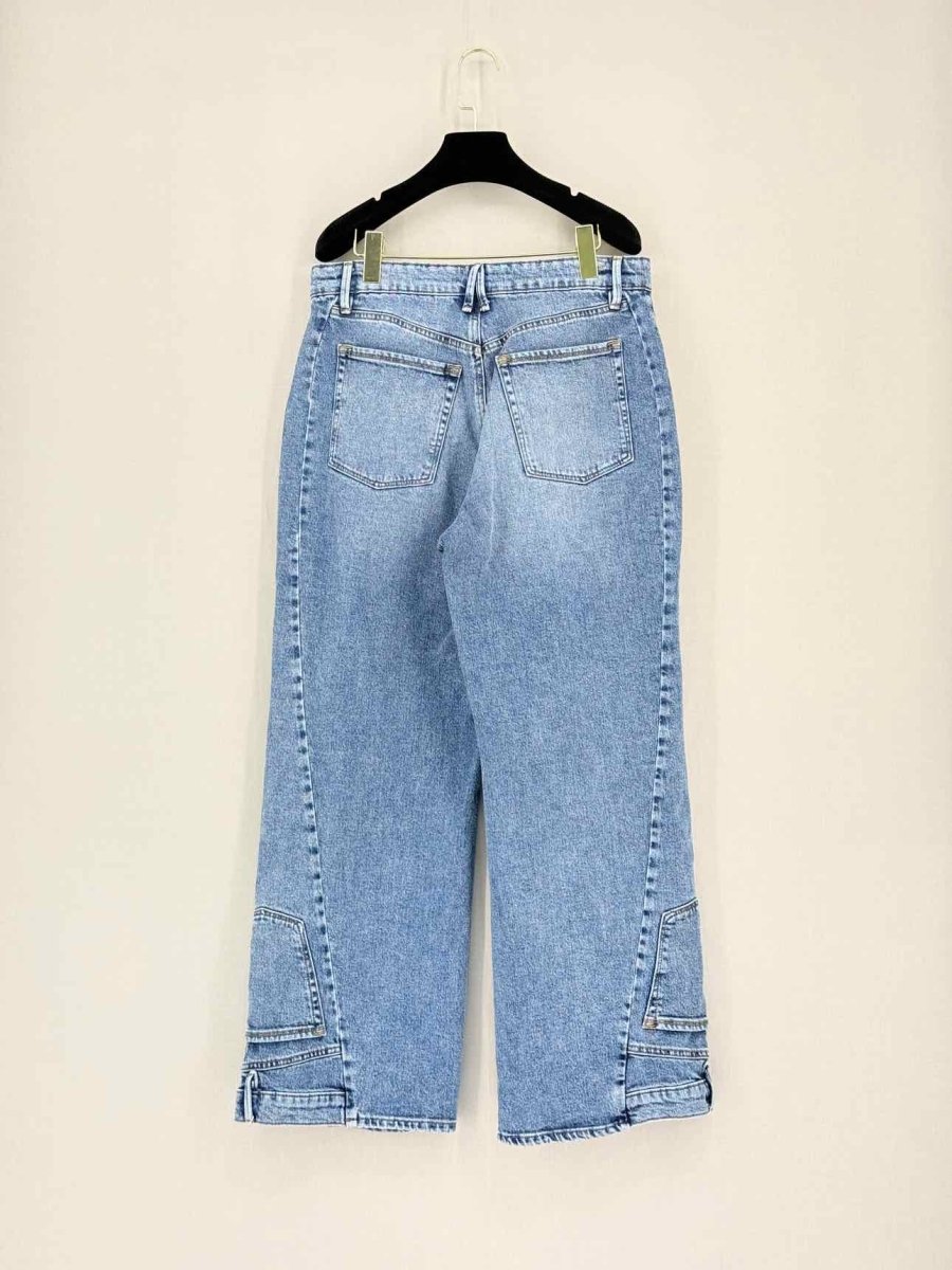 Pre-loved GOOD AMERICAN Reworked Blue Size 28 Jeans at Reems Closet