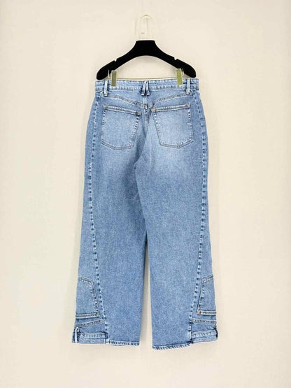 Pre-loved GOOD AMERICAN Reworked Blue Size 28 Jeans at Reems Closet
