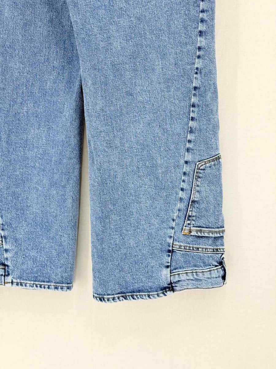 Pre-loved GOOD AMERICAN Reworked Blue Size 28 Jeans at Reems Closet