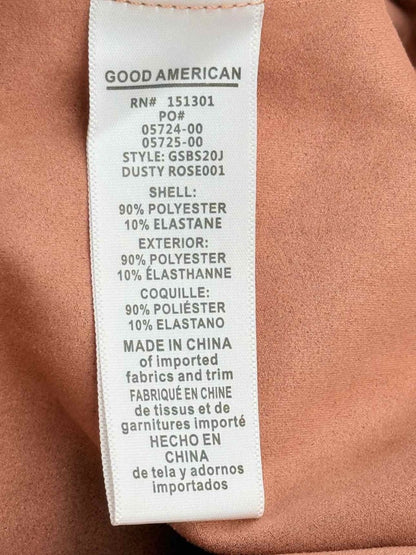 Pre - loved GOOD AMERICAN Rose Pink Size Large Jacket at Reems Closet