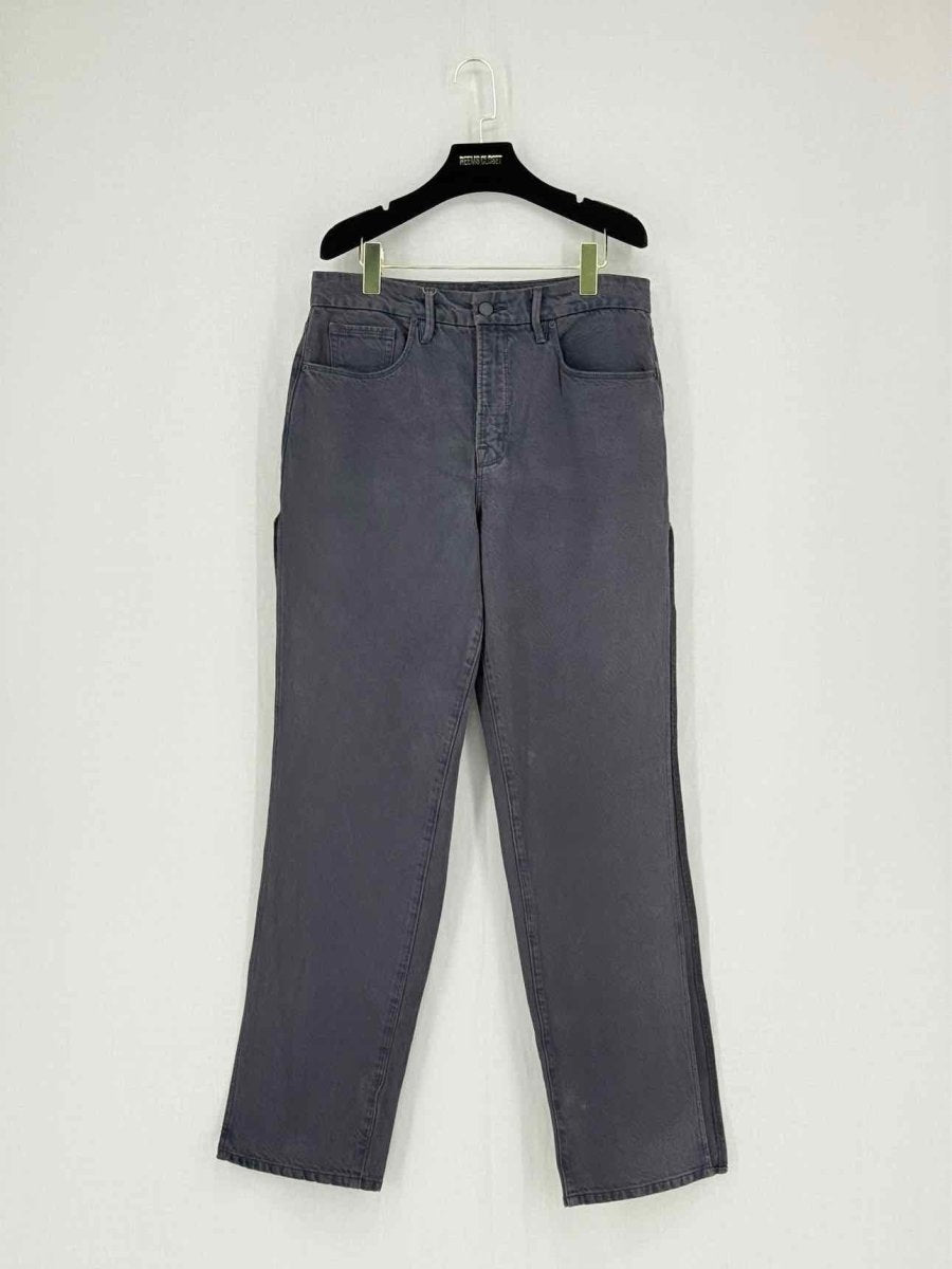 Pre - loved GOOD AMERICAN Wide Leg Black Size 29 Jeans at Reems Closet