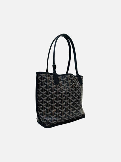 Pre - loved GOYARD Anjou Black Tote Bag at Reems Closet