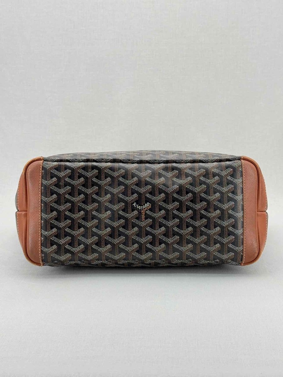 Pre - loved GOYARD Artois Black Tote Bag at Reems Closet