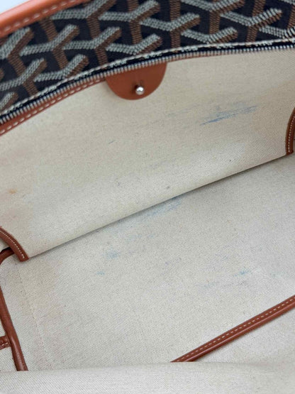 Pre - loved GOYARD Artois Black Tote Bag at Reems Closet