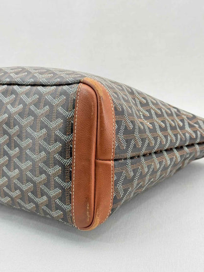 Pre - loved GOYARD Artois Black Tote Bag at Reems Closet