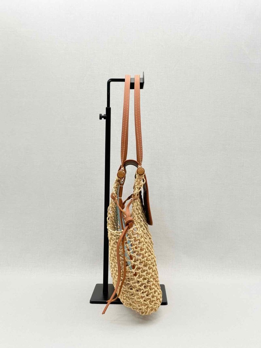 Pre-loved GOYARD Limited Edition Brown & Blue Tote Bag at Reems Closet