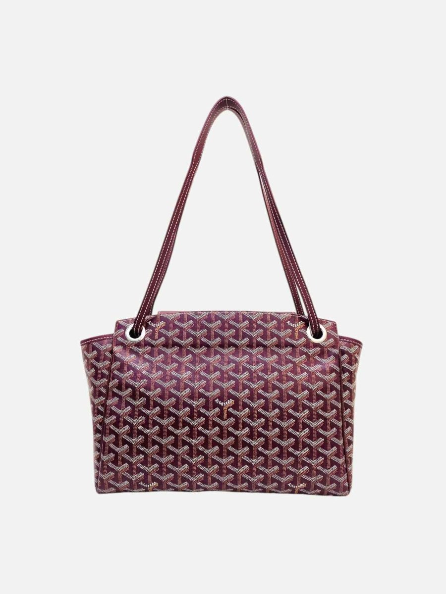 GOYARD Rouette Souple Burgundy Shoulder Bag - Reems Closet