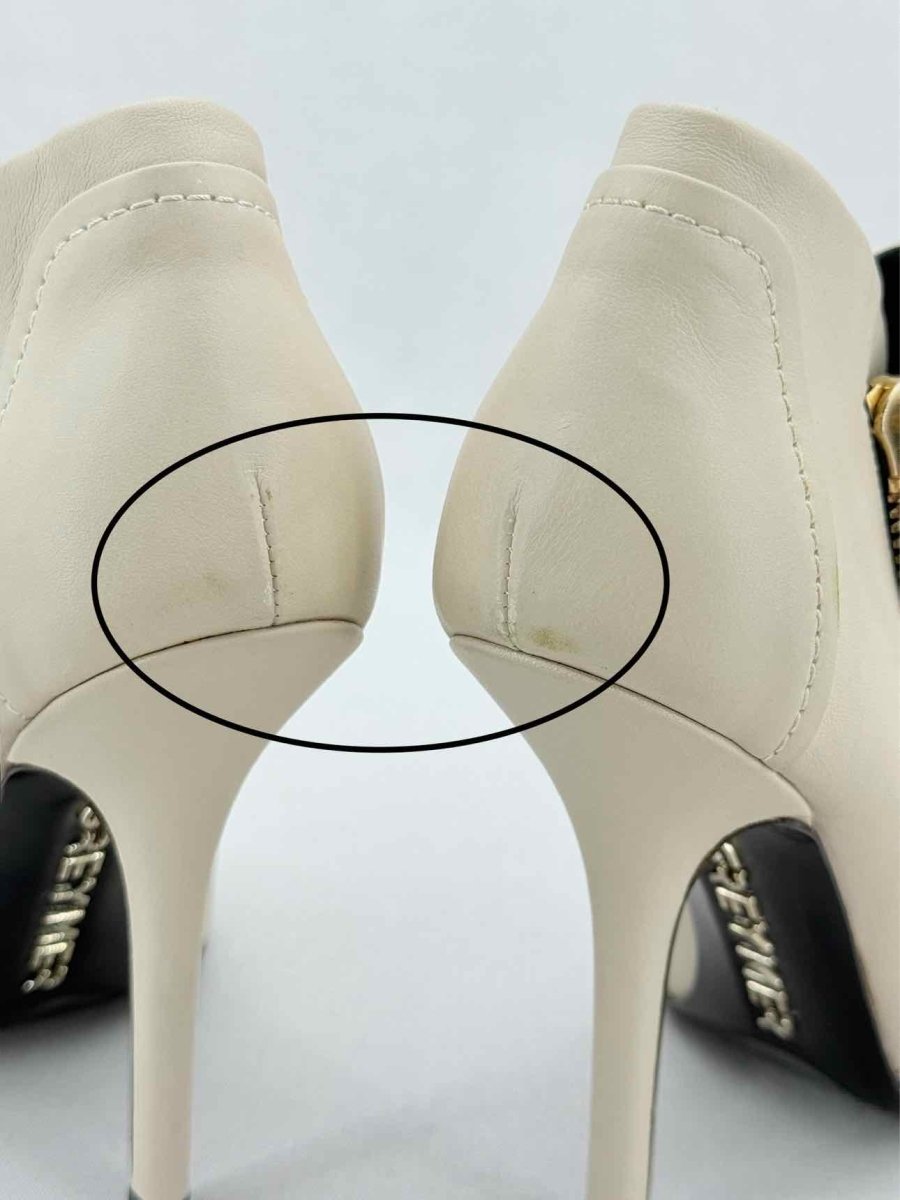 Pre - loved GREYMER Beige Size EU 37 Ankle Boots at Reems Closet