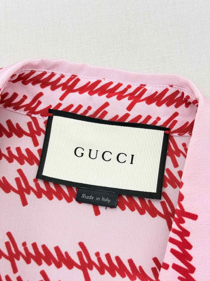 Pre-loved GUCCI 2016 Pink Multicolor Size US 4 Outfit Set at Reems Closet