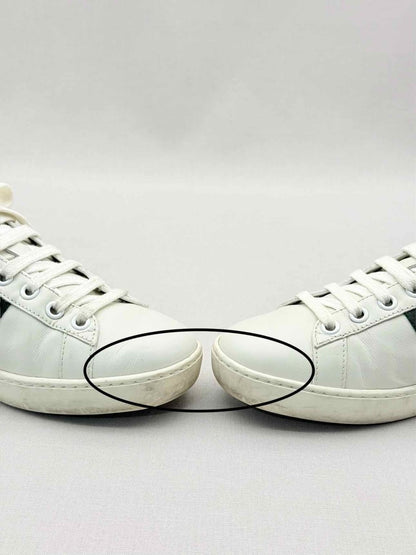 Pre-loved GUCCI Ace Bee White Multicolor Size EU 36 Sneakers at Reems Closet