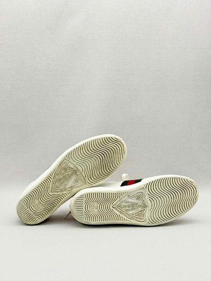 Pre-loved GUCCI Ace Bee White Size EU 38 Sneakers at Reems Closet